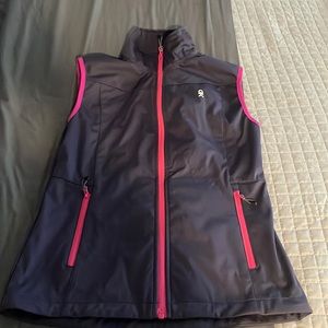 Small purple dry tech , water proof vest